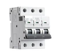Interruttore automatico Gym9 3p 6ka MCB 6a-63a CA tipo su guida DIN(20a)