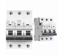 Interruttore automatico GYM9 3P 6KA Mini Disyuntor Su Guida Din Interruttore 6A 10A 16A 20A 25A 32A 40A 50A 63A Tipo AC MCB 400V 1 Pz (Color : 32a, Size : 3 Pole C Curve)