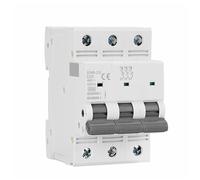 Interruttore automatico GYM9 Interruttore automatico miniaturizzato a 3 poli MCB da 80 A 100 A 125 A 3P Larghezza 53,4 mm 400 V 6 KA 1 pz(100A)
