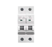 Interruttore automatico GYM9H 10KA 1P 2P 3P 4P 6A 10A 16A 20A 25A 32A 40A 50A 63A 230V 400V(2 Pole C Curve,25A)
