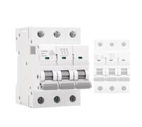 Interruttore automatico GYM9H 10KA MCB 3P 6A 10A 16A 20A 25A 32A 40A 50A 63A 220V Curva C CE CB approvato(16a)