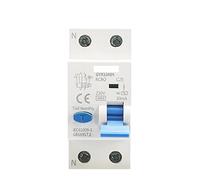 Interruttore automatico Gyr10nm ac Tipo Rcbo Tipo MAGETIC Interruttore corrente residua con protezione da sovracorrente e perdite su guida DIN Interruttore automatico (Size : 2P 25A 30mA)