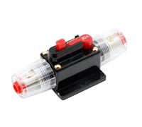 Interruttore automatico in linea per sistemi CC da 12 V-24 V con ripristino manuale e copertura impermeabile, per audio auto, marina, camper, argano Atv, applicazioni per barche, da 20 A a 150 A