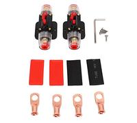 Interruttore automatico in linea, portafusibili interruttore automatico Protezione da sovraccarico di corrente 12?24V Impermeabile con capicorda batteria for camper barca automatica Interruttore autom