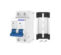 Interruttore automatico in miniatura 2 poli 10 A 16 A 20 A 25 A 32 A 40 A 50 A 63 A 500 V interruttore magnetotermico montaggio su guida DIN(20A)