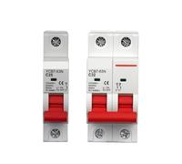 Interruttore automatico in miniatura con capacità di interruzione for montaggio su guida DIN YCB7-63N 1P 2P 3P 4P YCB6H-63 versione aggiornata(4P,63A)