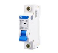 Interruttore automatico in miniatura NXB-63 1P AC 230/400V C 6A 10A 16A 20A 25A 32A 40 63A 80 100 125 Protezione da sovraccarico DZ47 TIPO C(100A)