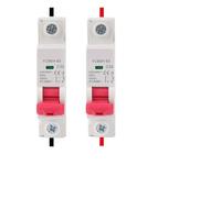 Interruttore automatico in miniatura YCB6H-63 da 18 mm MCB 1-3 poli montaggio su guida DIN capacità di interruzione 6 A/10 A/16 A/20 A/25 A/32 A(40A)