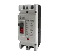 Interruttore automatico in scatola stampata MCCB 2P DC500V 63-1250A DC for pannelli solari, protezione da sovraccarico, for pannelli solari fotovoltaici.(160A)