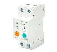 Interruttore automatico intelligente 2P per controllo app ewelink con modalità ciclo di ritardo temporizzazione, protezione da sovratensione e cortocircuito, connessione wireless 2,4 GHz (63 A)
