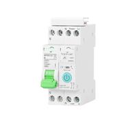 Interruttore automatico intelligente con contatore temporizzatore circuito su guida DIN 10A/16A/25A/32A(No metering,10A)