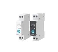 Interruttore automatico intelligente con misurazione guida DIN 1P 63A for interruttore di controllo remoto wireless for la casa intelligente tramite APP Smart Life(White No metering,ZigBee 16A)