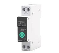 Interruttore automatico intelligente MCB WiFi con protezione da sovracorrente e sottotensione con misurazione, interruttore di controllo remoto wireless da 1 a 63 A