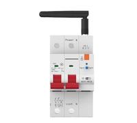 Interruttore automatico intelligente wireless Tuya Wi-F 1-4p con contatore prepagato Protezione da sovratensione e sottotensione(2P)