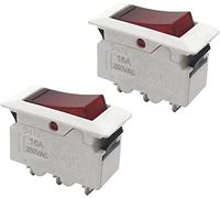 Interruttore automatico Interruttore a bilanciere 2 PCS 5A 10A 15A 16A 20A Protezione da sovraccarico termico Ripristino interruttore a bilanciere Interruttore automatico (Color : Onecolor, Size : 1