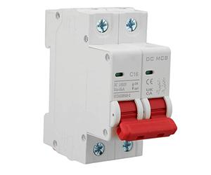 Interruttore automatico Interruttore automatico, capacità di interruzione 16A 6000A DC1000V Pa66 2P DC Piccolo interruttore automatico for motocicletta elettrica