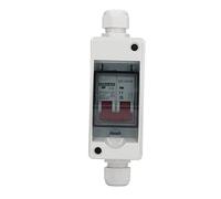 Interruttore automatico Interruttore automatico CC, coperchio trasparente professionale Facile da installare Interruttore automatico miniaturizzato 1000 V 16 A CC IP65 impermeabile for la casa