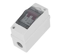 Interruttore automatico Interruttore automatico CC, installazione semplice 2P Pa66 IP65 Coperchio trasparente impermeabile Interruttore isolatore CC PV 1000 V 10 A for camper