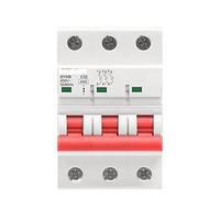 Interruttore automatico Interruttore automatico Gym8 3p guida DIN MCB 6a 10a 16a 20a 25a 32a 40a 50a 63a 220V Mini interruttore automatico curva C (Color : 50a, Size : 3 Pole C Curve)
