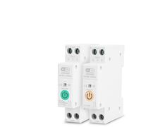 Interruttore automatico Interruttore automatico intelligente WiFi MCB 1P+N 63A Protezione del contatore di energia regolabile 2 pezzi(With Metering)