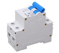 Interruttore automatico Interruttore automatico pneumatico, 2P ad alta efficienza 500 V CC Interruttore automatico miniaturizzato Protezione da cortocircuito con guscio ignifugo for sistema di rete di