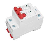 Interruttore automatico Interruttore automatico, sistema magnetico DC Interruttore automatico miniaturizzato Installazione su guida Bipolare Protezione da sovraccarico professionale 500V 25A for siste