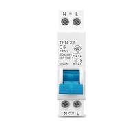 Interruttore automatico Interruttore automatico TPN 1p+n Mini interruttore automatico MCB 10a, 16a, 20a, 25a, 32a (Size : TPN 32A)