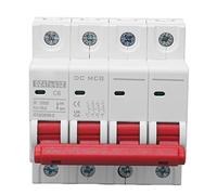 Interruttore automatico Interruttore di protezione del circuito, interruttore CC efficiente for l'estinzione dell'arco 4P 1000V Installazione su guida DIN da 35 mm for sistema di alimentazione
