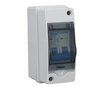 Interruttore Automatico, Interruttore Sezionatore 1000 V CC 20 A Scatola Combinata Fotovoltaica Impermeabile con Distribuzione, Parti e Accessori per Energia Solare Ed Eolica