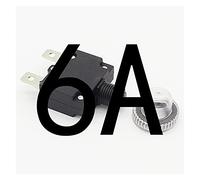 Interruttore automatico, interruttore termico, protezione da sovraccarico, pulsante 3A, 4A, 5A, 6A, 7A, 7, 8A, 10A, 15A, 18A, 20A, 25A, 30A, + copertura impermeabile(6 Years)