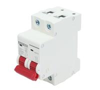 interruttore automatico, Isolatore for sistema fotovoltaico solare CC 2P 1000V 6/10/16/20/25/32/40/50/63A, montaggio su guida DIN(6A)