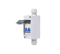 Interruttore automatico isolatore sezionatore solare con scatola combinata fotovoltaica 16Amp 25Amp 32Amp 40Amp DC500V Interruttore esterno/domestico(DZ47Z DC500V,32A)