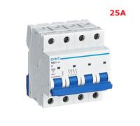 Interruttore Magnetotermico Chint NB1-63 4P 25A 6kA C 4 Moduli 180402