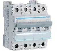 Interruttore Automatico Magnetotermico 4 Poli 10 A 6 Ka Curva C 4 M. Din Hager M