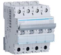 Interruttore Automatico Magnetotermico 4 Poli 25 A 6 Ka Curva C 4 M. Din Hager M