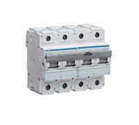 Interruttore magnetotermico Hager 4P 80A 10KA C 6 moduli HMF480