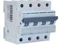 Interruttore Automatico Magnetotermico 4P 32A 4,5Ka C 4M ( HAGER cod. MYN432 )