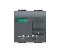 Living Int. - Interruttore magnetotermico differenziale salvavita 1P+N 16A - L4305/16
