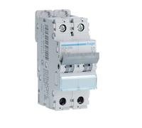 HAGER INTERRUTTORE AUTOMATICO DI COMANDO E PROTEZIONE 2 POLI 25A 6 KA C 2 MODUL