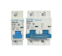 Interruttore Automatico,Magnetotermico Interruttore automatico CC 1P 2P 12V 24V 36V 48V 60V 72V 96V 120V Celle solari Interruttore automatico batteria camper 80A 100A 125A 150A 200A 250A(2P,250A)