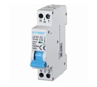 Interruttore automatico magnetotermico modulare 1P+N 16A 6KA 220V Ettroit