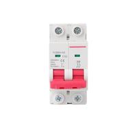 Interruttore automatico MCB 2P 36mm 2 poli montaggio su guida DIN capacità di interruzione 6A/10A/16A/20A/25A/32A/40A/50A/63A(10A)