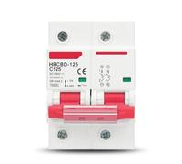 Interruttore automatico MCB 2P 600V 125A 100A 80A for fotovoltaico, interruttore principale della batteria a curva C - Dispositivo di sicurezza elettrica(3P,80A)
