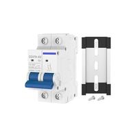 Interruttore automatico MCB 2P DC 600V con fusibile unipolare a corrente continua curva C per fotovoltaico(6A)