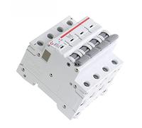 Interruttore automatico MCB DC 1000V MCB Mini Interruttore Automatico DC 6A 10A 16A 20A 25A 32A 40A 50A 63A 4 Poli IEC60947 1 Pz (Size : 20A)