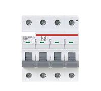 Interruttore automatico MCB DC1000V MCB Mini interruttore automatico DC6A 10A 16A 20A 25A 32A 40A 50A 63A 4 poli Protettori di dispersione a terra (Size : 32A)