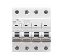 Interruttore automatico MCB GYM9 4P 6A-63A 6KA con capacità di interruzione Din Rail 6A-63A Tipo AC(40A)