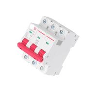 Interruttore automatico MCB YCB6H-63 1P/2P/3P for montaggio su guida DIN, capacità di interruzione 6A/10A/16A/20A/25A/32A/40A/50A/63A(1P,10A)