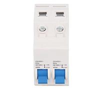 Interruttore automatico Micro interruttore automatico, 2P Interruttore di trasferimento manuale dell'alimentazione Installazione su guida Interblocco di conversione Interblocco di pregevole fattura In