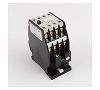 Interruttore automatico Mini AC.COTACT Tipo Relè Relè intermedio JZC1-44 220V/380V/110V/24V Interruttore Argento Protettori di dispersione a terra (Size : 24V)